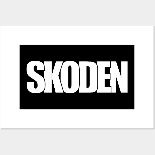 Skoden Wall Art by Carrie T Designs